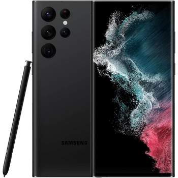 Samsung Galaxy S22 Ultra 1TB S908U Phantom Black Unlocked Smartphone - Manufacturer Refurbished.
