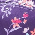 rich violet floral