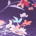 rich violet floral