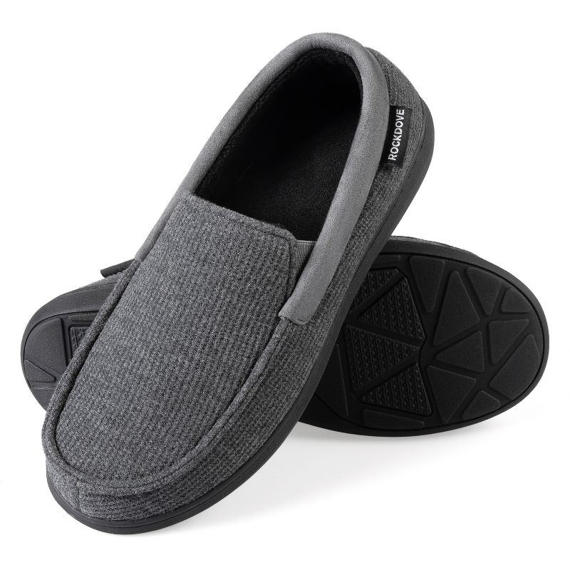 RockDove Men's SILVADUR Anti-Odor Moc Slipper with Removable Insole, 1 of 11