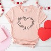 Simply Sage Market Floral Heart Short Sleeve Tee - 3 of 4