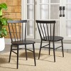 Core Spindle Chair (Set Of 2) - Indoor/Outdoor - PAT4047 - Black - Safavieh - 2 of 4