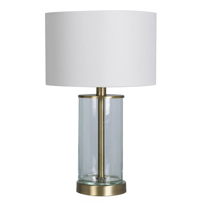 Fillable Accent With Usb Table Lamp, Glass Base Table Lamps Ireland