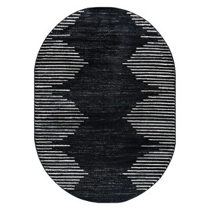 World Rug Gallery Bohemian Stripe Area Rug - 1 of 4