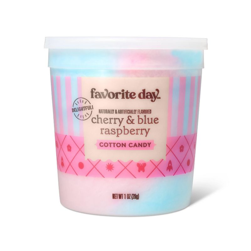Cherry &#38; Blue Raspberry Cotton Candy - 1oz - Favorite Day&#8482;, 1 of 4