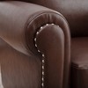 Dexmalle Classic Modern PU Single Sofa - 4 of 4