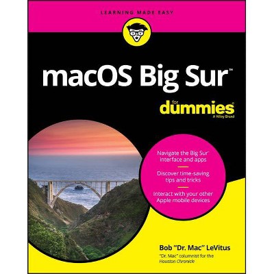 Macos Big Sur for Dummies - by  Bob LeVitus (Paperback)