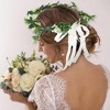 Unique Bargains Women's Green Flower Headband Headdress - 3 of 4