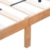 Queen Size Bed Frame, Wood Platform Bed Frame, Wood Slat Support No Box Spring Needed, Easy Assembly - 3 of 4