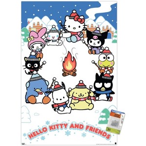 Trends International Hello Kitty and Friends: 24 Aspen - Marshmallows Unframed Wall Poster Prints - 1 of 4