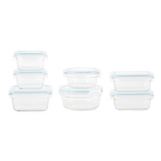 Glasslock Oven And Microwave Safe Glass Food Storage Containers 14 ...