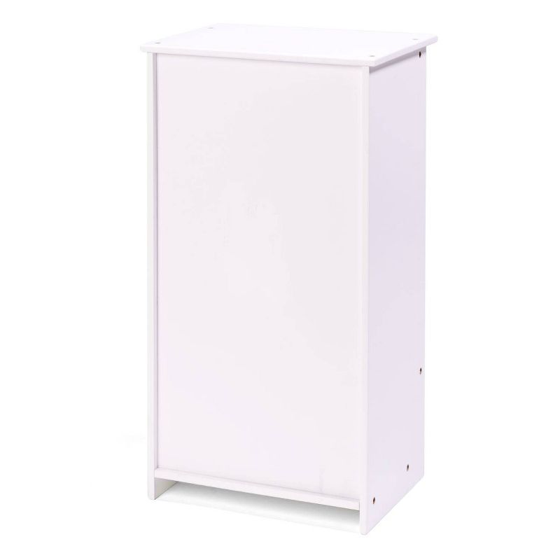 Badger Basket Doll Armoire w/ Hangers - White/Pink, 5 of 8