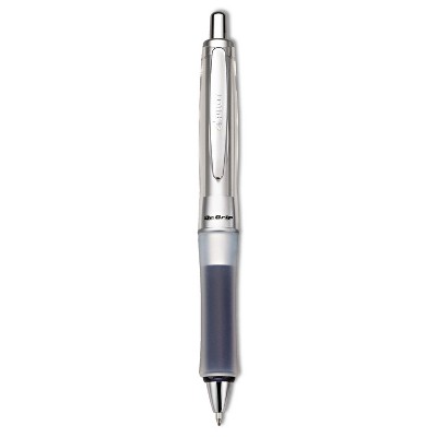Pilot Dr. Grip Center of Gravity Retractable Ball Point Pen Gray Grip/Black Ink 1mm 36180