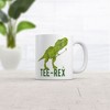 Crazy Dog T-Shirts Tee Rex Golf Mug Funny Sarcastic Golfing Dino Graphic Coffee Cup-11oz - 2 of 4