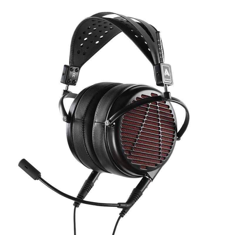Audeze LCD-GX Audiophile Over-Ear Gaming Headset (Red/Black) (Economy Carry Case), 1 of 3