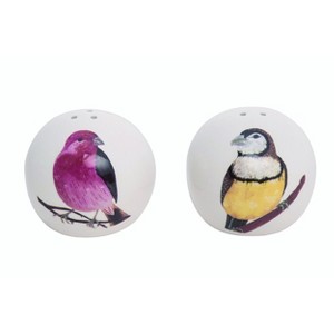Transpac Dolomite Bird Salt and Pepper Shaker Set of 2 Ceramic Spring Multicolored Tabletop Decor for Home - 1 of 4