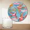 Courtside Market Follow The Sun 13.5 oz Soy Wax Candle with 8"x8" Artboard - 2 of 2