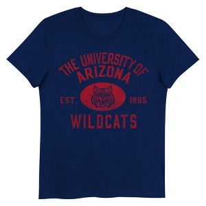 NCAA Arizona Wildcats Girls' Crew Neck T-Shirt - 1 of 1