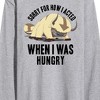 Men's - Avatar: The Last Airbender - Appa Hungry Long Sleeve Graphic T-Shirt - 2 of 4