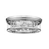 Clarion 4-Light Flush Mount Light - Dimmable Glass Shade, 20.75" for Any Room - 3 of 4