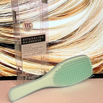 Tangle Teezer Ultimate Detangler Fine & Fragile Hair Brush - Jade ...