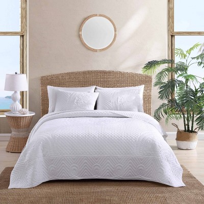 Solid Costa Sera 2-Piece King Quilted Sham Set