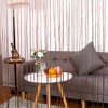 PiccoCasa Fringe Strip Tassel Decor Single Panel Room Divider Door Curtain 78.8"x39.4" - 4 of 4