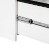 Saint Birch Miami  Wood Grain 2-Drawer Lateral File Cabinet, White - 4 of 4