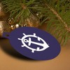 University of Portland Pilots Logo Aluminum Holiday Christmas Tree Ornament - 4 of 4