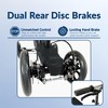 KneeRover Fusion Patented Knee Scooter Crutch Alternative with 4 Wheel Steering - 4 of 4