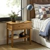 Azorella Nightstand Oak Brown - Threshold™ designed with Studio McGee - image 2 of 4