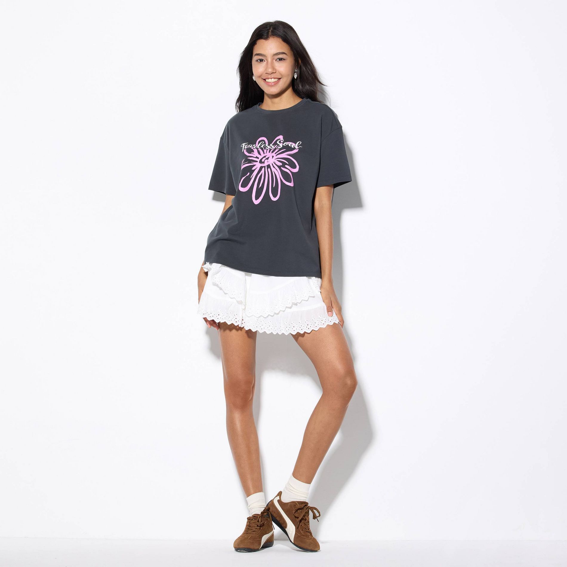 Women's Short Sleeve Boxy Graphic T-Shirt - Wild Fable™