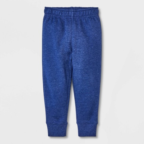 Toddler Boys' Fleece Pull-On Jogger Pants - Cat & Jack™ Navy Blue 2T