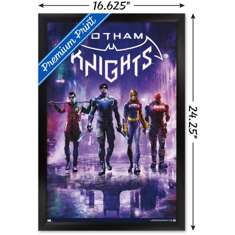 Trends International DC Comics Gotham Knights - Key Art Framed Wall Poster Prints, 3 of 7