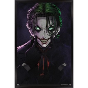 Trends International DC Comics - The Joker Anime - Smile Framed Wall Poster Prints - 1 of 4