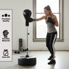 Amber Fight Gear Freestanding Boxing Punching Bag - Improve Speed & Coordination | Adjustable Height, Kids & Adults Fitness Workout - 4 of 4