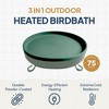 Farm Innovators All Seasons 3 In 1 Outdoor Heated Birdbath - 2 of 4