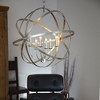 Quorum Lighting Celeste 6-Light Chandelier, Oiled Bronze, 6 Lights, 25.5W, 27H, Chain Hanging, Dry Rated - 4 of 4