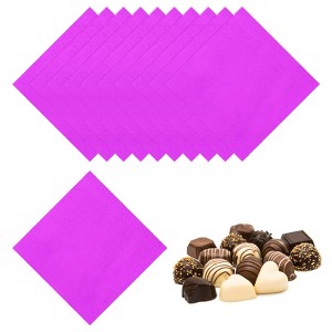 Unique Bargains Aluminum Foil Candy Chocolate Packaging Wrappers 100 Pcs - 1 of 4