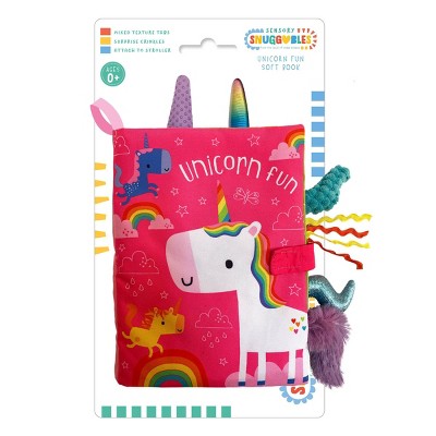 Make Believe Ideas Unicorn Tails Soft Cloth Book