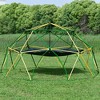 Whisen 12FT Geometric Dome Climber Play Center Climbing Dome Tower with Hammock - 2 of 4