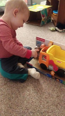 Fisher-price Little People Work Together Dump Truck : Target