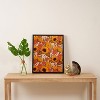 Avenie Sunflower Meadow Neutral Framed Art Canvas - Society6 - 3 of 3