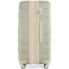 Whisen 3-Piece Luggage Sets, ABS Hardside Lightweight Suitcases with 3 Different Sizes and TSA Lock and Spinner Wheels - 4 of 4