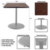 Hampden Furnishings 42" Bennet Collection Square Dining Bar Height Table - 4 of 4