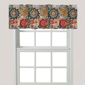Laural Home Boho Bouquet Window Valance - 1 of 2