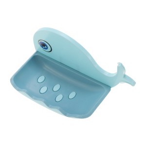 Unique Bargains Cartoon Whale Soap Dish 1 Pc - 1 of 4