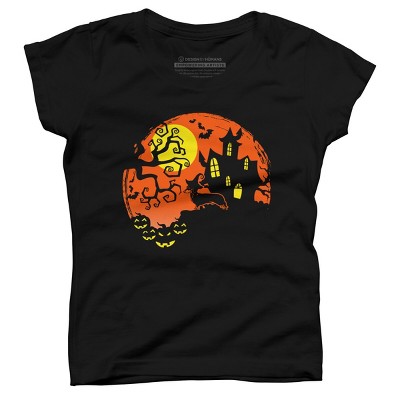 Girl's Design By Humans Funny Dachshund Dog Lovers Gifts Halloween Party Costume Gift By lukesstore T-Shirt