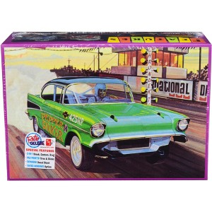 Skill 2 Model Kit 1957 Chevrolet Bel Air "Pepper Shaker" 3 in 1 Kit 1/25 Scale Model by AMT - 1 of 4