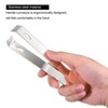 Unique Bargains Stainless Steel well-polished Mini Ice Bucket Cube Sugar Ice Tongs - 3 of 4